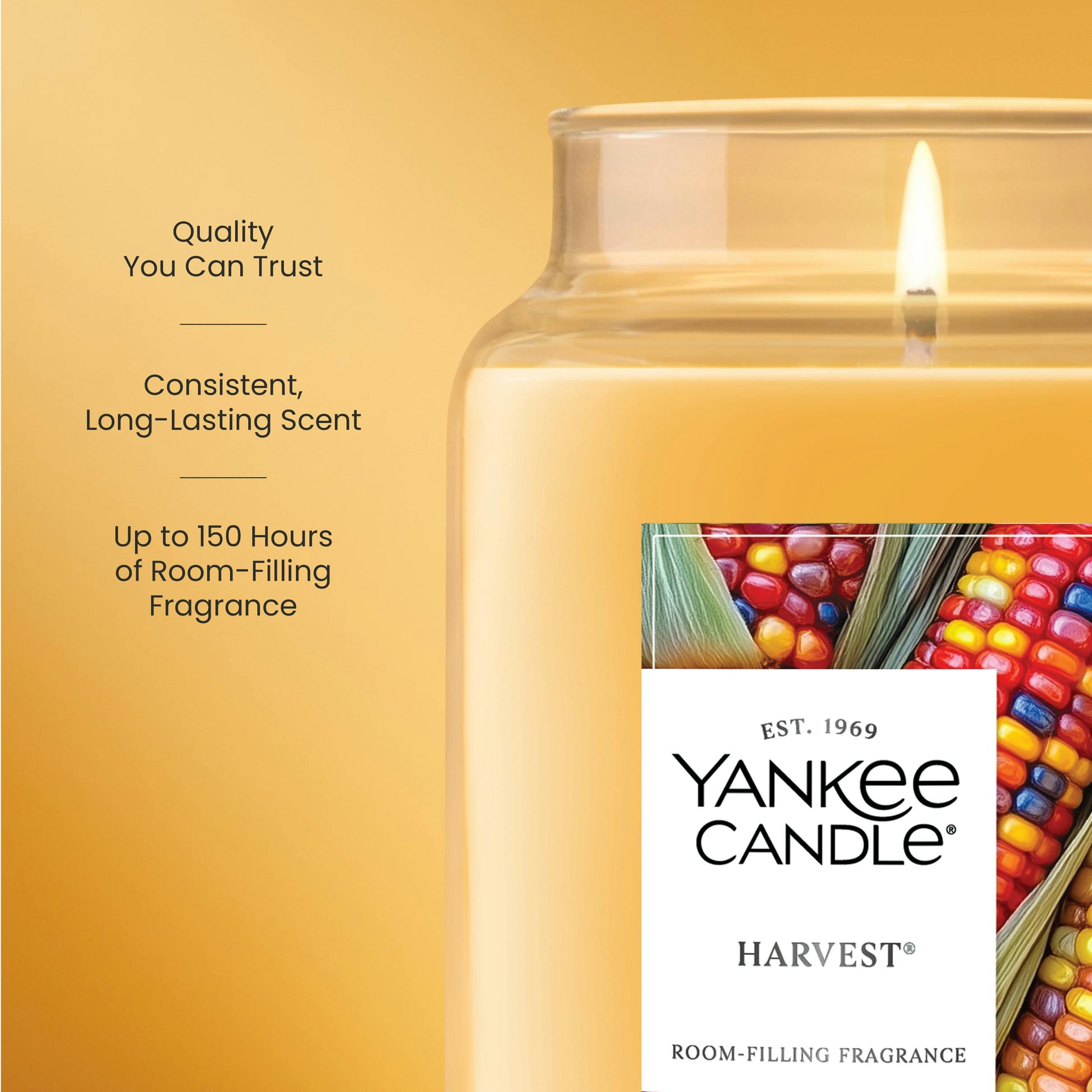 Harvest® Original Large Jar Candle