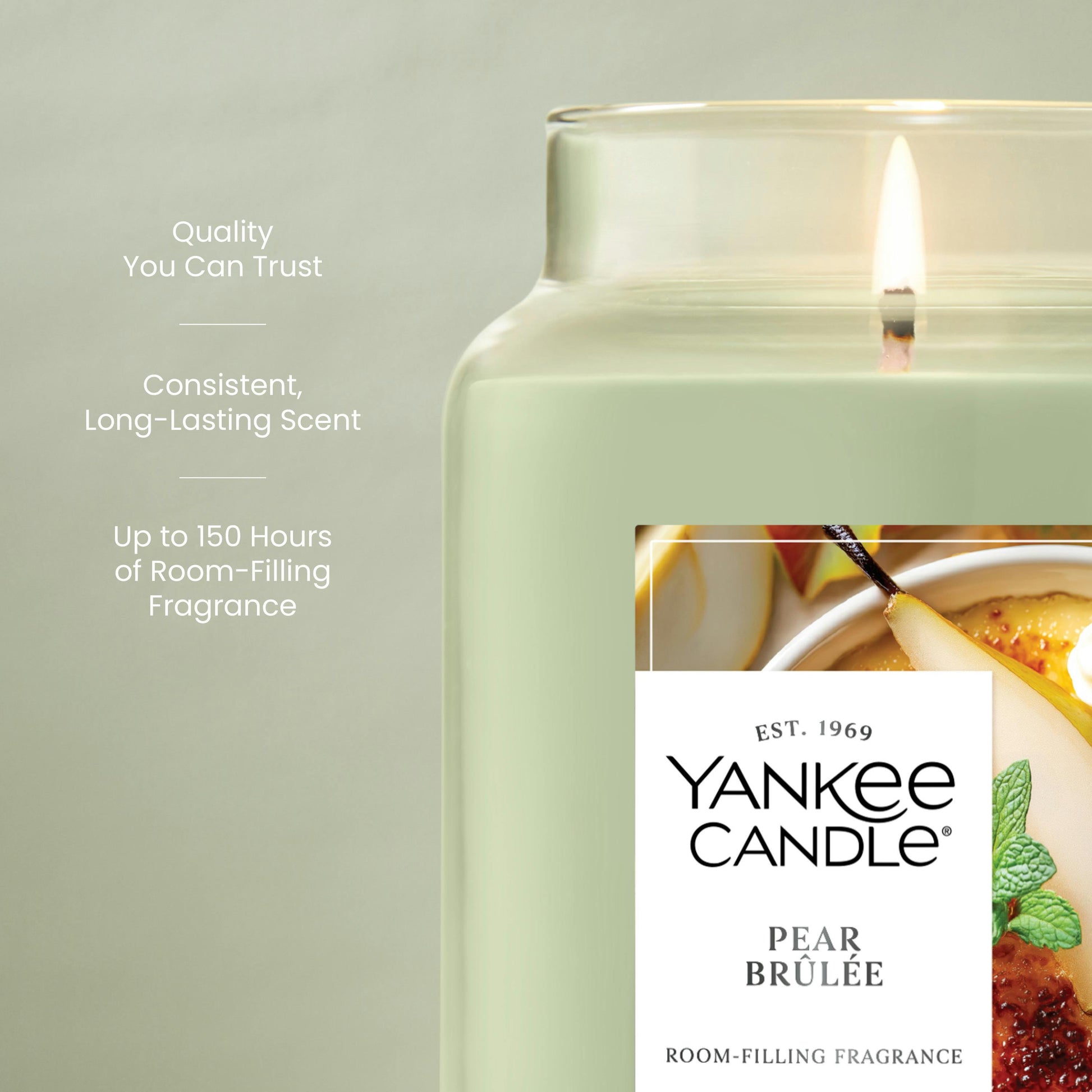 Pear Brûlée Original Large Jar Candle